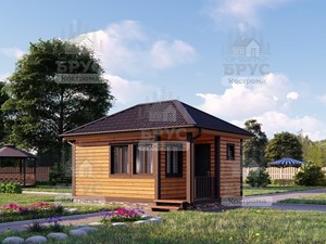 Проект дома из бруса ББ-1